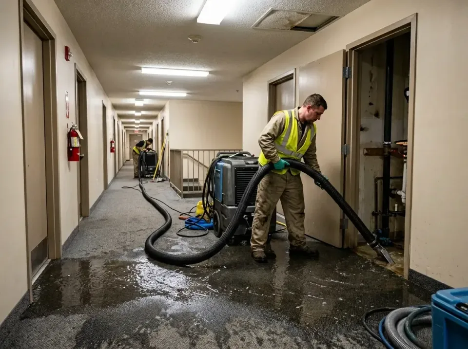 multi-unit-apartment-hallway-f-005 — frequently asked questions, Emergency Burst Pipe Water Extraction & Removal in Atco, NJ